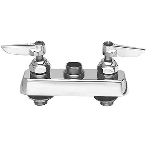 (image for) T&S Brass 1110L FAUCET, DECK MOUNT - 4" CENTER